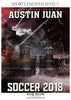 Austin Juan - Soccer Sports Enliven Effects Photography Template - Photography Photoshop Template