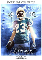 Austin Max - Football Sports Enliven Effect Photography Template