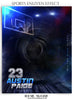 Austin Paige Basketball Sports Photography - Enliven Effects - Photography Photoshop Template