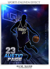 Austin Paige Basketball Sports Photography - Enliven Effects