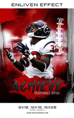 Achieve Football Sports Photography Template -  Enliven Effects