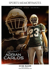 Adrian Carlos - Football Memory Mate Photoshop Template