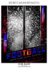 Aiden Daniel - Football Memory Mate Photoshop Template - PrivatePrize - Photography Templates