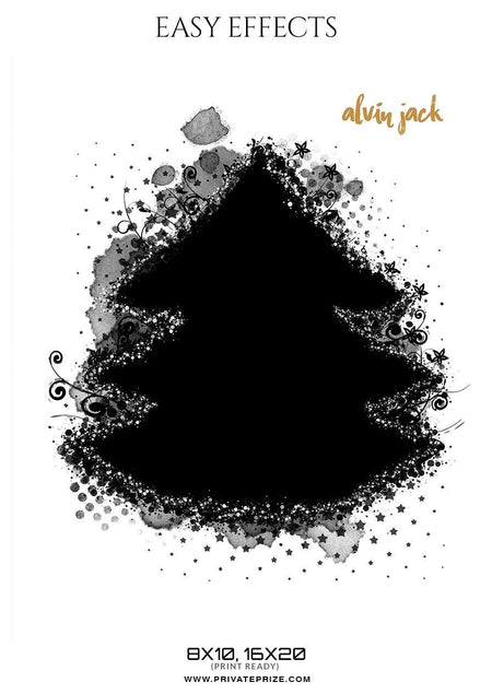 Alvin Jack - Christmas Easy Effect - PrivatePrize - Photography Templates
