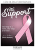 Alvin Jackson - Cancer Awareness Sports Template - PrivatePrize - Photography Templates