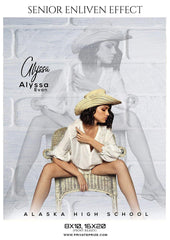 Alyssa Evan - Senior Enliven Effect Photography Template