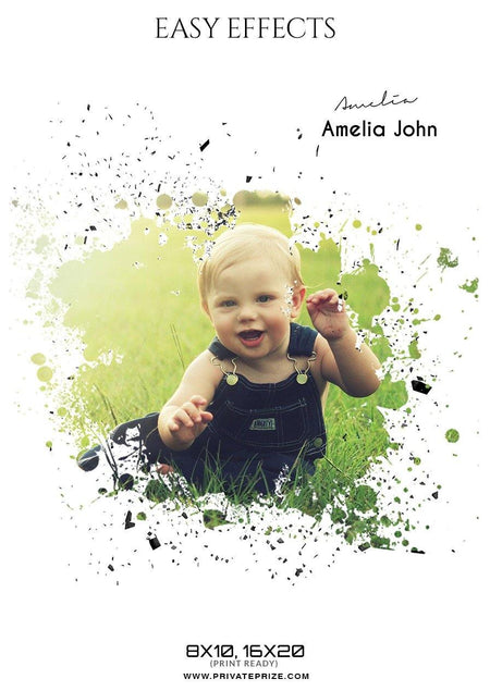 Amelia John - Easy Effect - PrivatePrize - Photography Templates