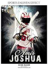 Amir Joshua - Lacrosse Sports Enliven Effects Photography Template