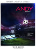 Andy Barry- Soccer- Sports Photography- Enliven Effects - Photography Photoshop Template