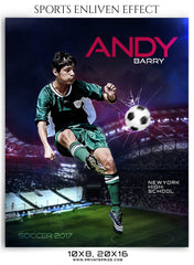 Andy Barry- Soccer- Sports Photography- Enliven Effects