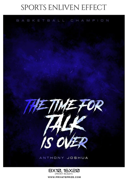 Anthony Joshua - Football Sports Enliven Effect Photography Template - PrivatePrize - Photography Templates