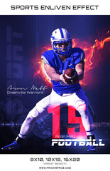 Aron Matt Football High School Sports - Enliven Effects