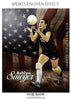 Ashlyn Sawyer - Volleyball Sports Enliven Effect Photography template - PrivatePrize - Photography Templates