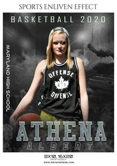 Athena Albert - Basketball Sports Enliven Effect Photography Template