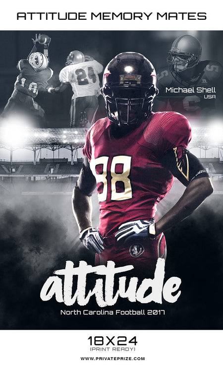 Attitude Sports - Enliven Effects Photography template - Photography Photoshop Template