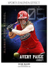 Avery Paige - Softball Sports Enliven Effect Photography template - PrivatePrize - Photography Templates