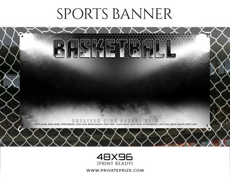 Basketball - Enliven Effects Sports Banner Photoshop Template - Photography Photoshop Template