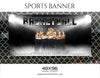 Basketball - Enliven Effects Sports Banner Photoshop Template - Photography Photoshop Template