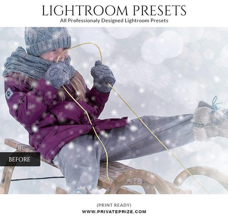 Christmas winter - LightRoom Presets Set - PrivatePrize - Photography Templates