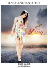 Bella Lucy - Senior Enliven Effect Photography Template