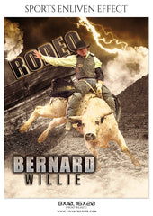 BERNARD WILLIE-RODEO - SPORTS ENLIVEN EFFECT