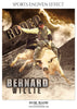 BERNARD WILLIE-RODEO - SPORTS ENLIVEN EFFECT - Photography Photoshop Template
