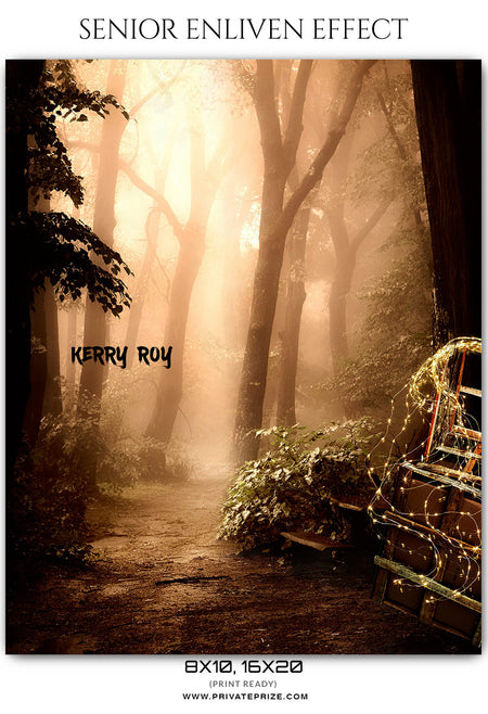 Kerry Roy - Senior Enliven EffectPhotoshop Template - Photography Photoshop Template