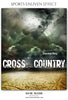 Davina Roy Cross Country - Athletics Sports Enliven Effect Photography Template - Photography Photoshop Template