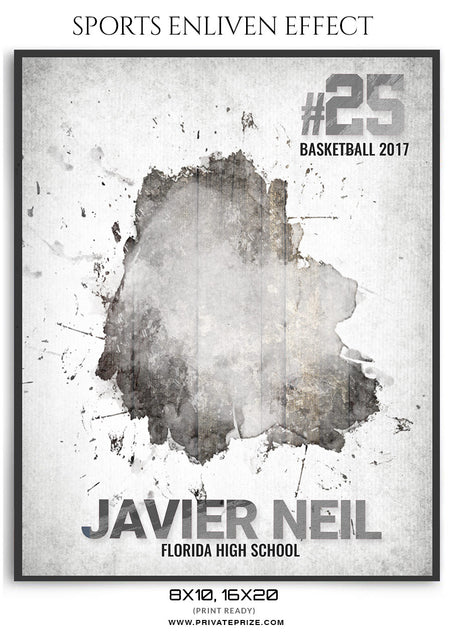 Javier Neil Sports Enliven Effect - Photography Photoshop Template