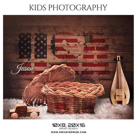 AVA JASON - KIDS PHOTOGRAPHY - Photography Photoshop Template