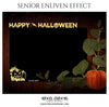Leah Jon - Happy Halloween Senior Enliven Effect - Photography Photoshop Template