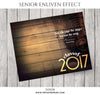 Bruce Roy- Senior Enliven Effects - Photography Photoshop Template