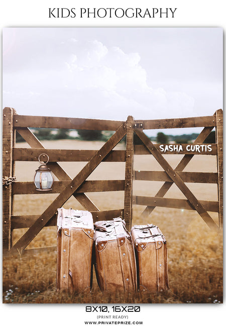 Sasha Curtis - Kids Photography Photoshop Templates - Photography Photoshop Template