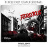Ferocious Sports Template - Photography Photoshop Templates