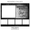 Eldon and Daisi - Wedding Collage - Photography Photoshop Template