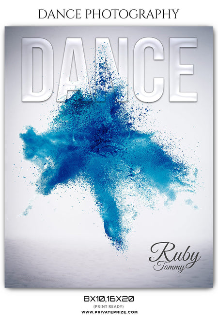 RUBY TOMMY - DANCE PHOTOGRAPHY - Photography Photoshop Template