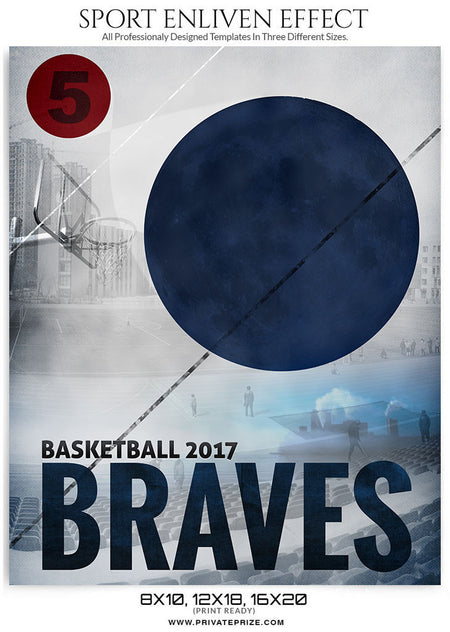 Brave- Enliven Effects - Photography Photoshop Template