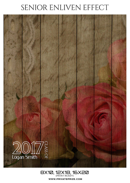 Logan-Senior Enliven Effects Photoshop Template - Photography Photoshop Template