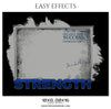 STRENGTH - EASY EFFECTS SPORTS PHOTOGRAPHY - Photography Photoshop Template
