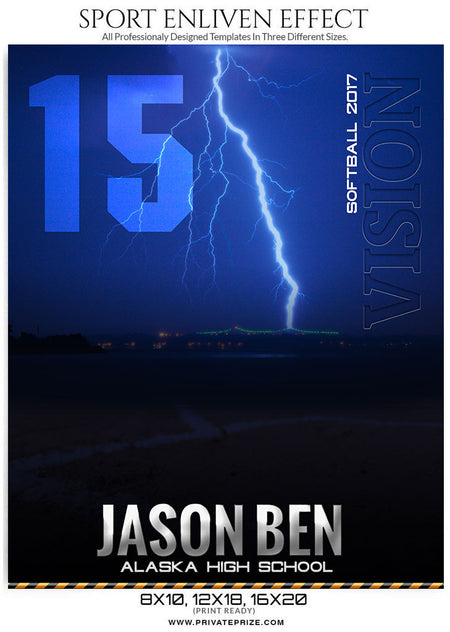 Vision- Enliven Effects - Photography Photoshop Template