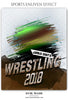 JAMES CURTIS WRESTLING- SPORTS ENLIVEN EFFECT - Photography Photoshop Template