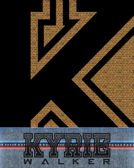 Kyrie Walker Football Sports Template -  Enliven Effects - Photography Photoshop Template