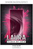Laura - Senior Enliven Effect Photography Template - Photography Photoshop Template