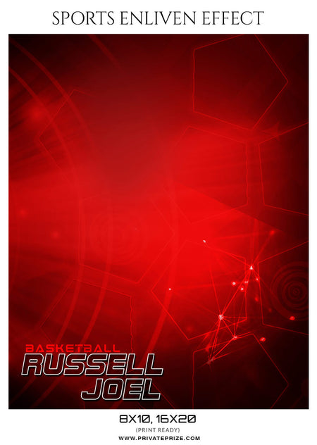 RUSSELL JOEL - SPORTS ENLIVEN EFFECTS - Photography Photoshop Template