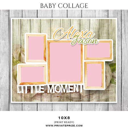 Baby Collage Set - Alexa Jason - Photography Photoshop Template