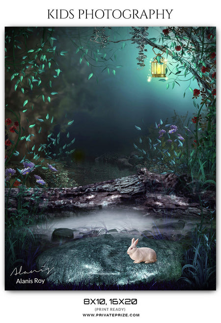 Alanis Roy Kids Photography Photoshop templates - Photography Photoshop Template