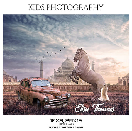 ELISA THOMAS - KIDS PHOTOGRAPHY - Photography Photoshop Template