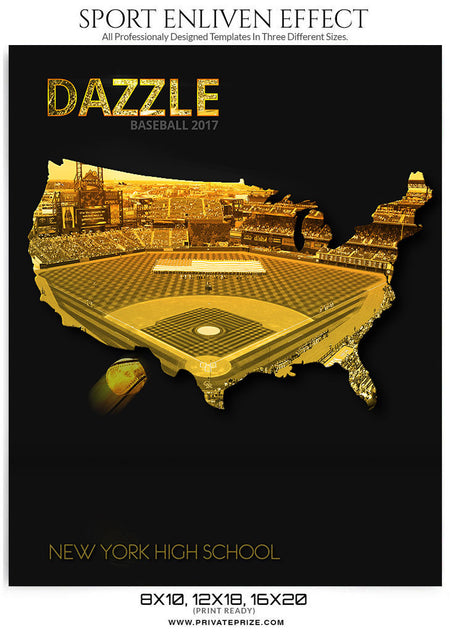 Dazzle- Enliven Effects - Photography Photoshop Template