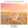 Elena Logan- Maternity Photography Template - Photography Photoshop Template