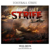 Football Strife Sports Theme Sports Photography Template - Photography Photoshop Template